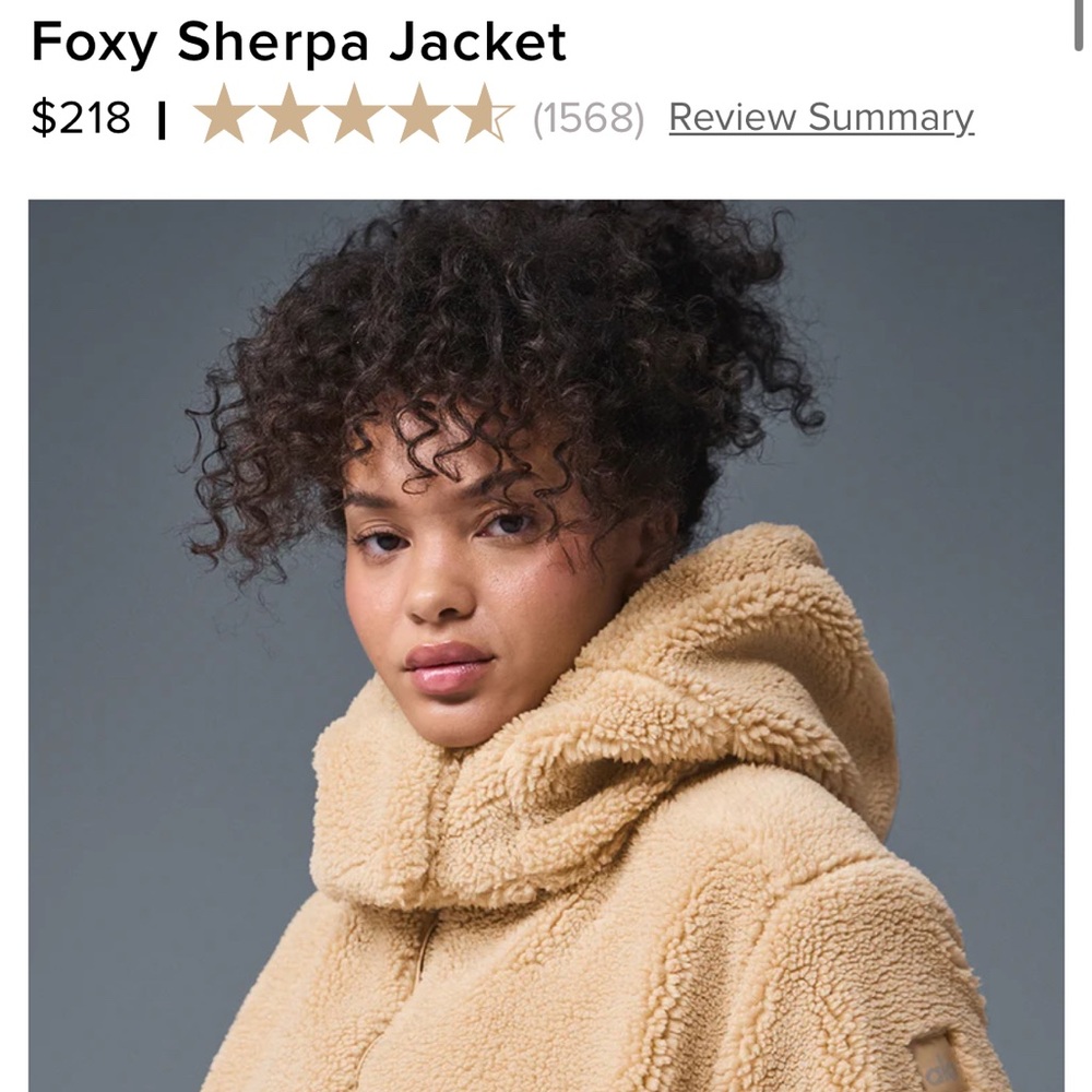 ALO Sherpa jacket